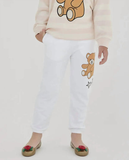 Sasha+Z - Teddy Bear Printed Pants - Rack Hunt