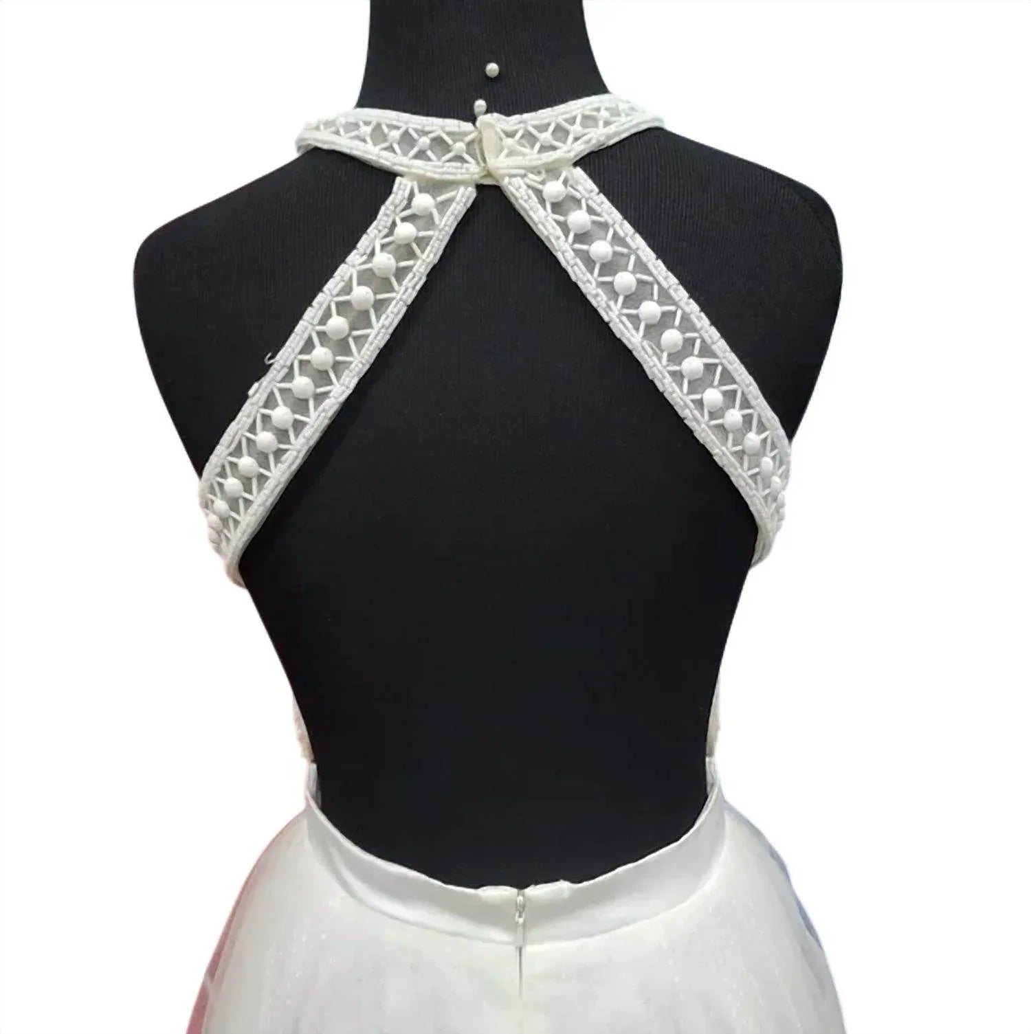 Precious Formals - Beaded Illusion Formal Ball Gown - Rack Hunt