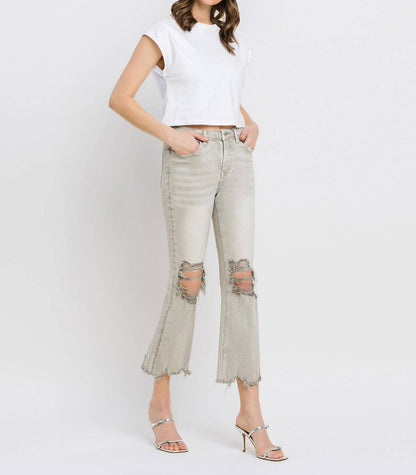 Women's Jaya Lovervet Vintage Crop Flare Jean