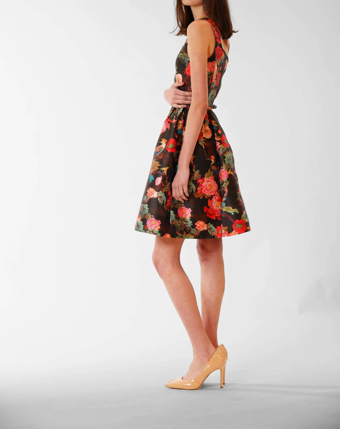 Women's Sleeveless Fit And Flare Cocktail Dress