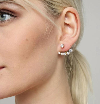 Women's Finn Ear Jacket Earrings