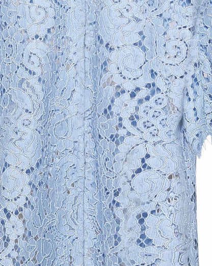 Women's Lace Shirt With Floral Details