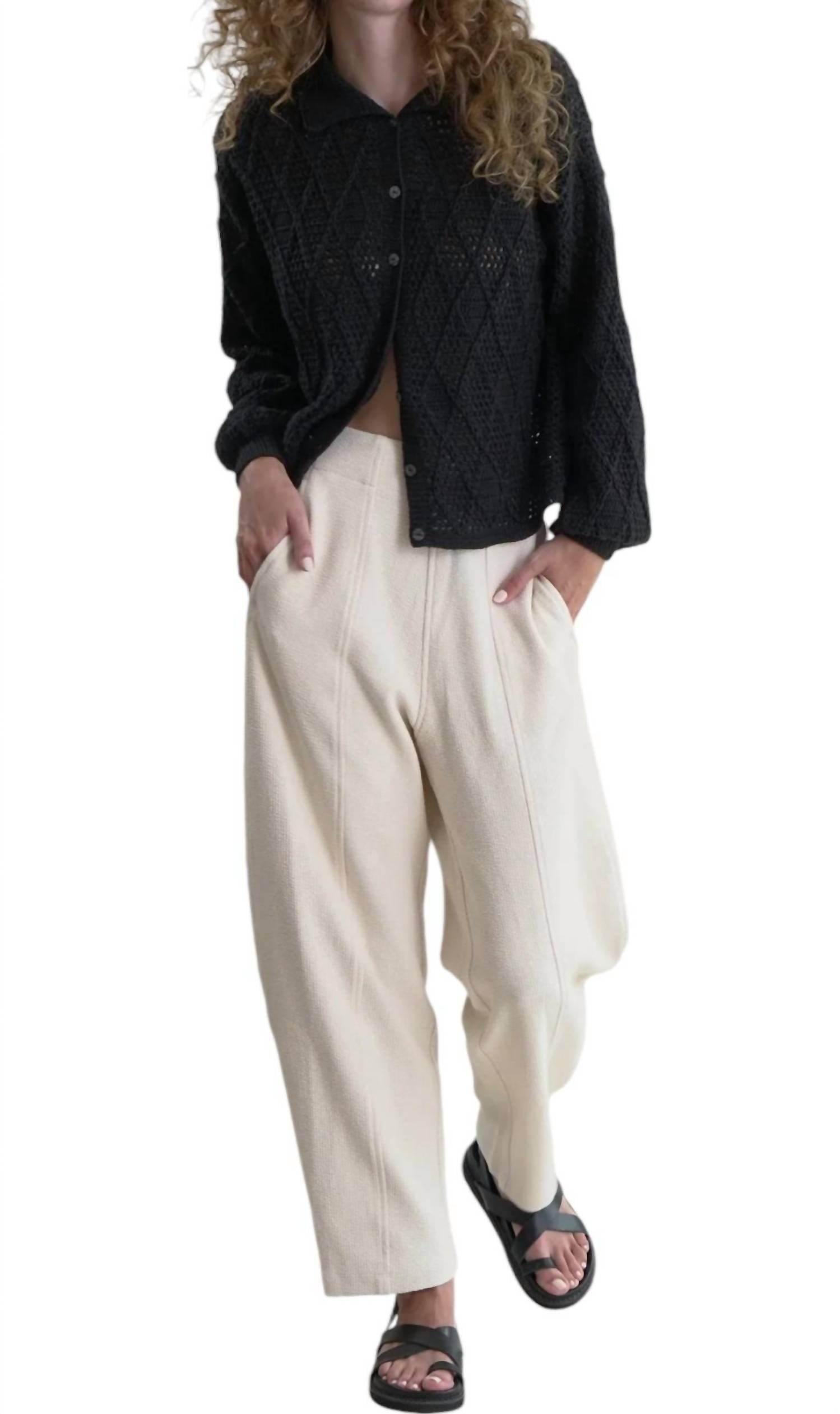 Proche Studios - Argyle Polo Cardigan - Rack Hunt -