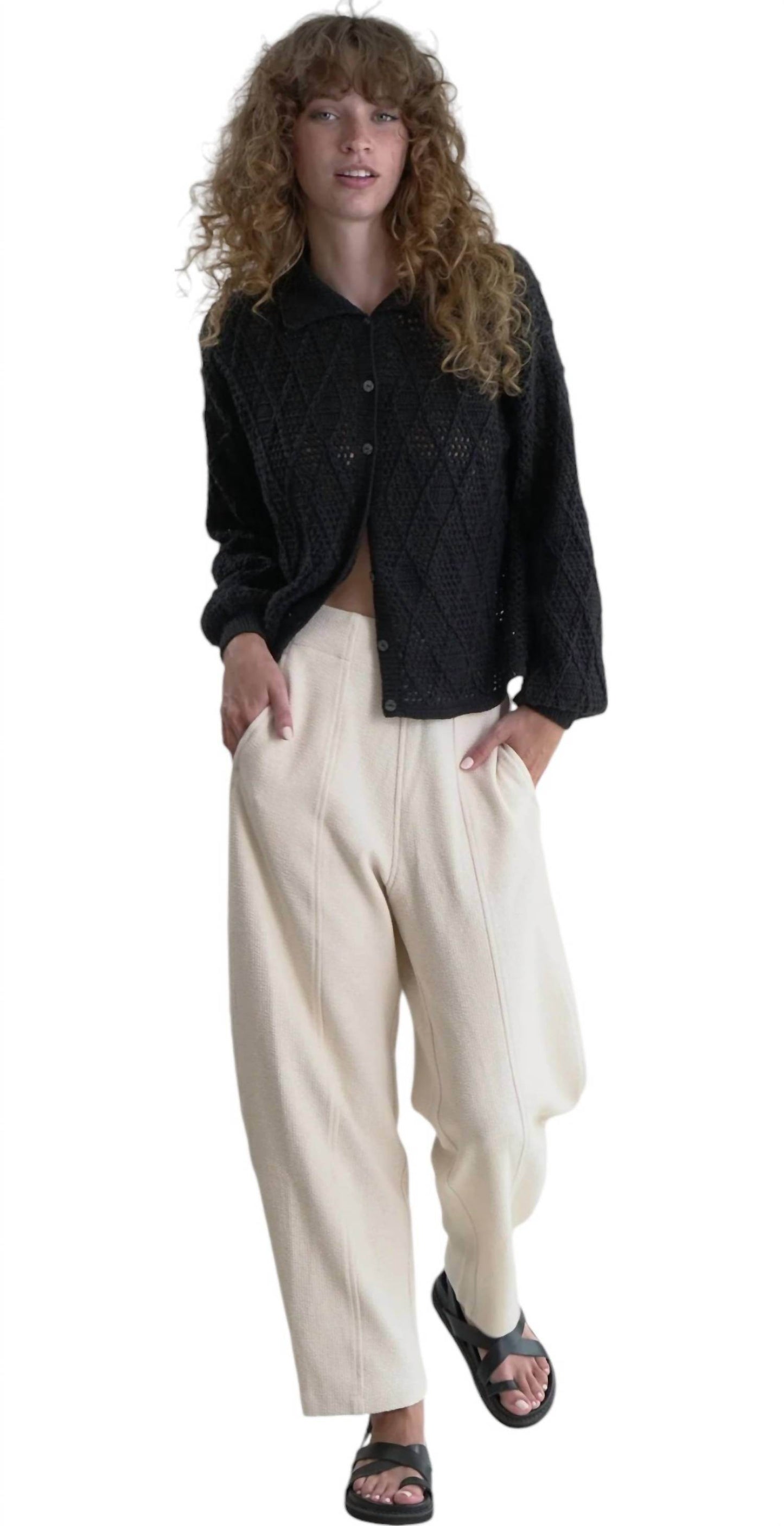 Proche Studios - Argyle Polo Cardigan - Rack Hunt -