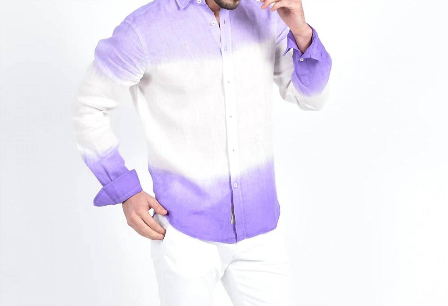 Ombré Linen Shirt