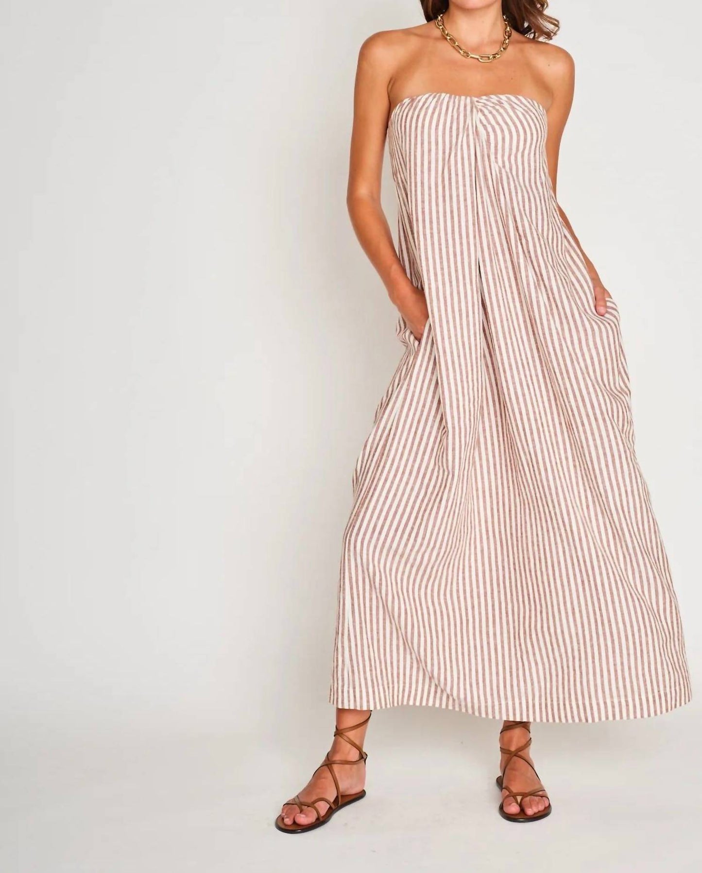 Rosalyn Strapless Maxi Dress
