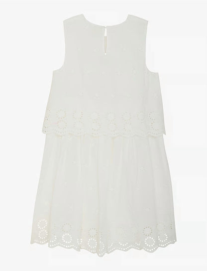 Girls Embroidered Dress