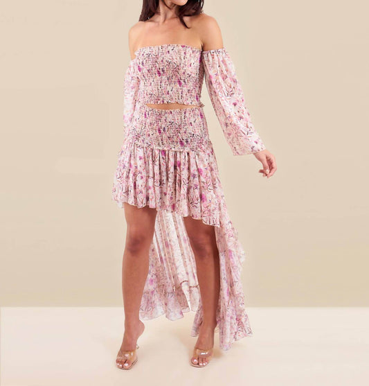 Les Néobourgeoises - Neo Floralia High And Low Skirt - Rack Hunt -