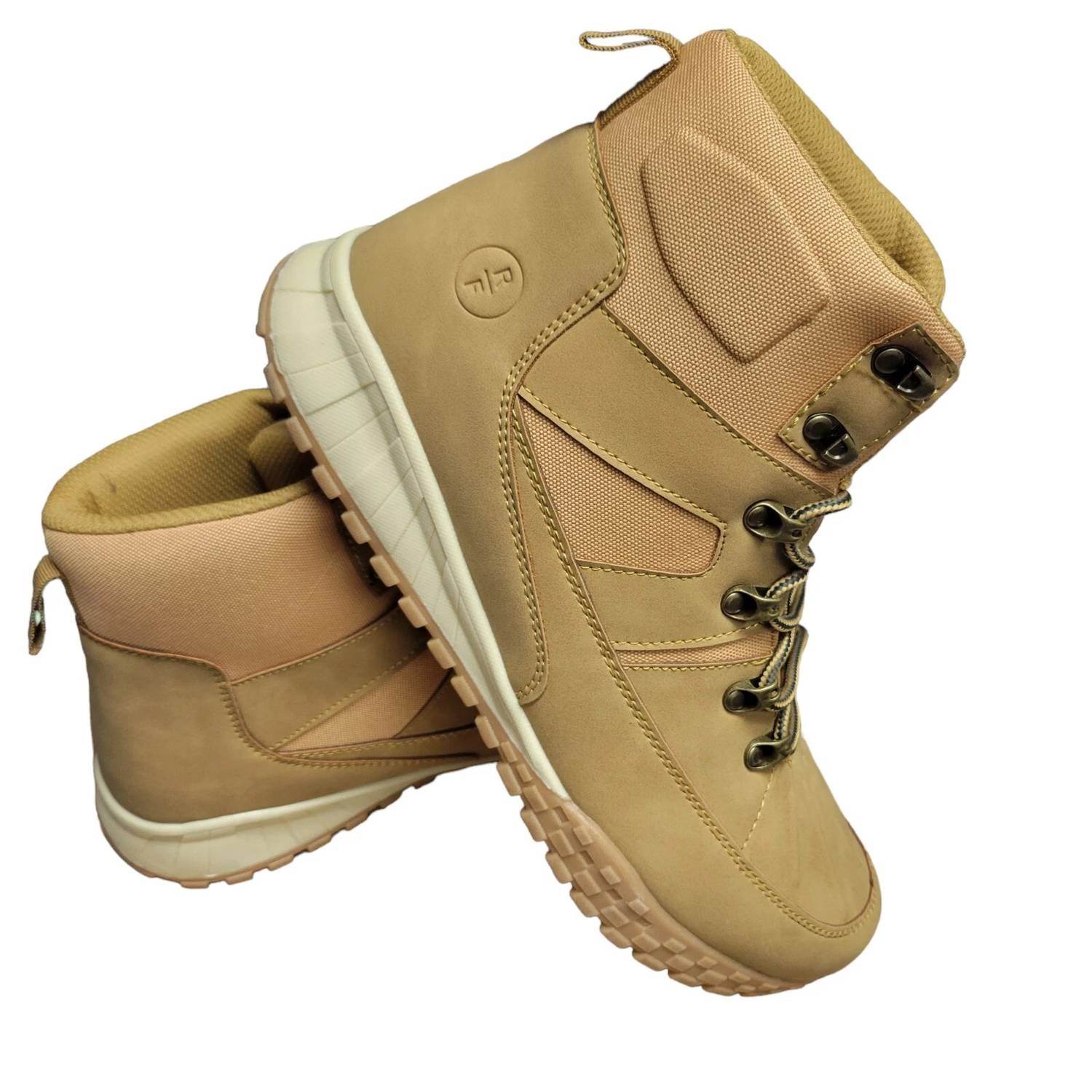 Reserved Footwear New York - Men's Faux Leather Lace-up Boot - Rack Hunt -