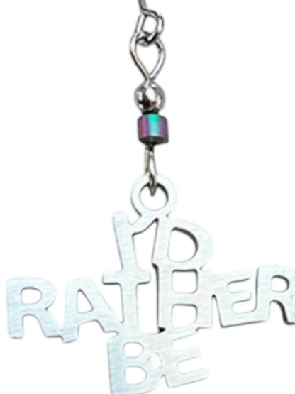 Close 2 Ur Heart - Women's I'd Rather Be Snowboarding Earrings - Rack Hunt