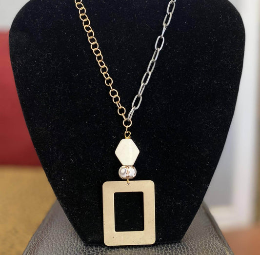 Triple Play Jewelry - Women's Two Toned Necklace - Rack Hunt -