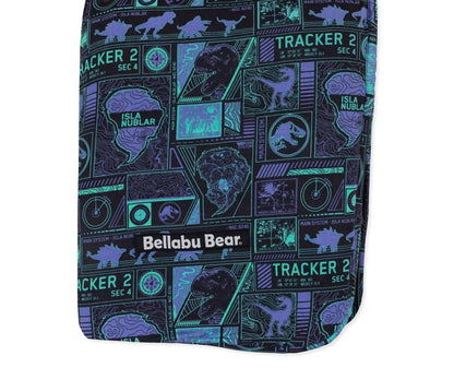 Kid's Jurassic Park Tracker Bamboo Blanket