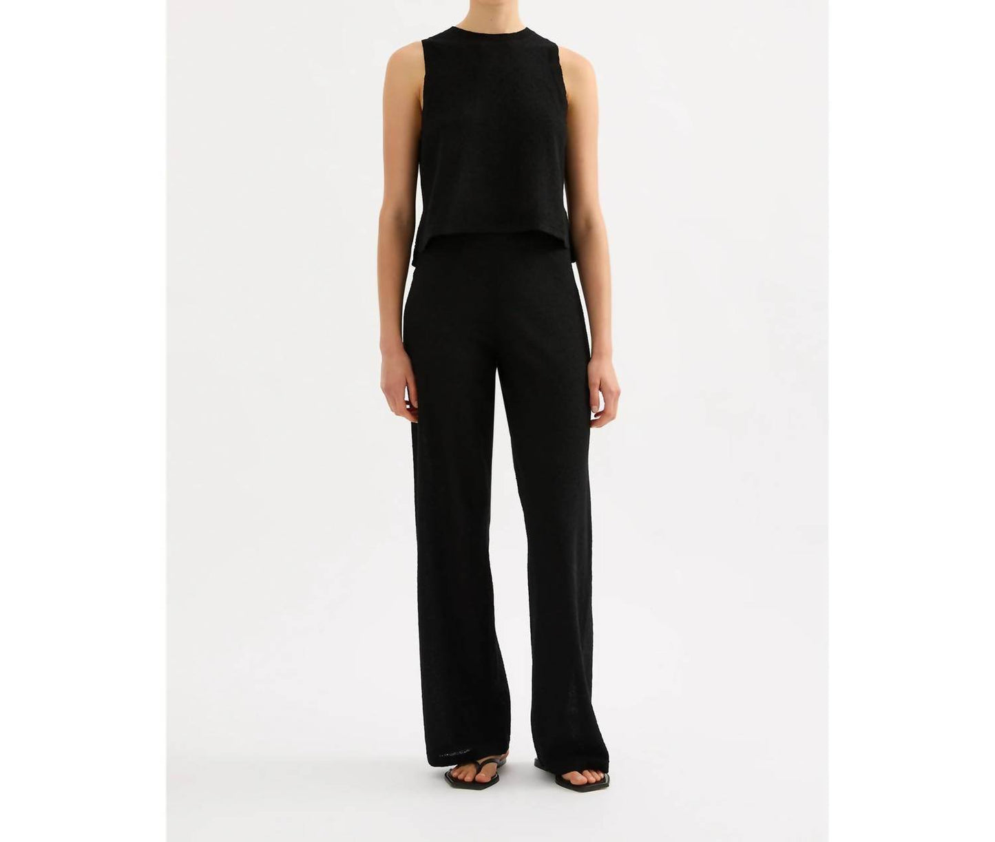 Nude Lucy - Zosia Knit Wide Leg Pant - Rack Hunt -