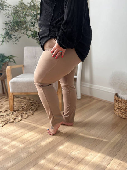 Leah Stretchy Straight Leg Pants