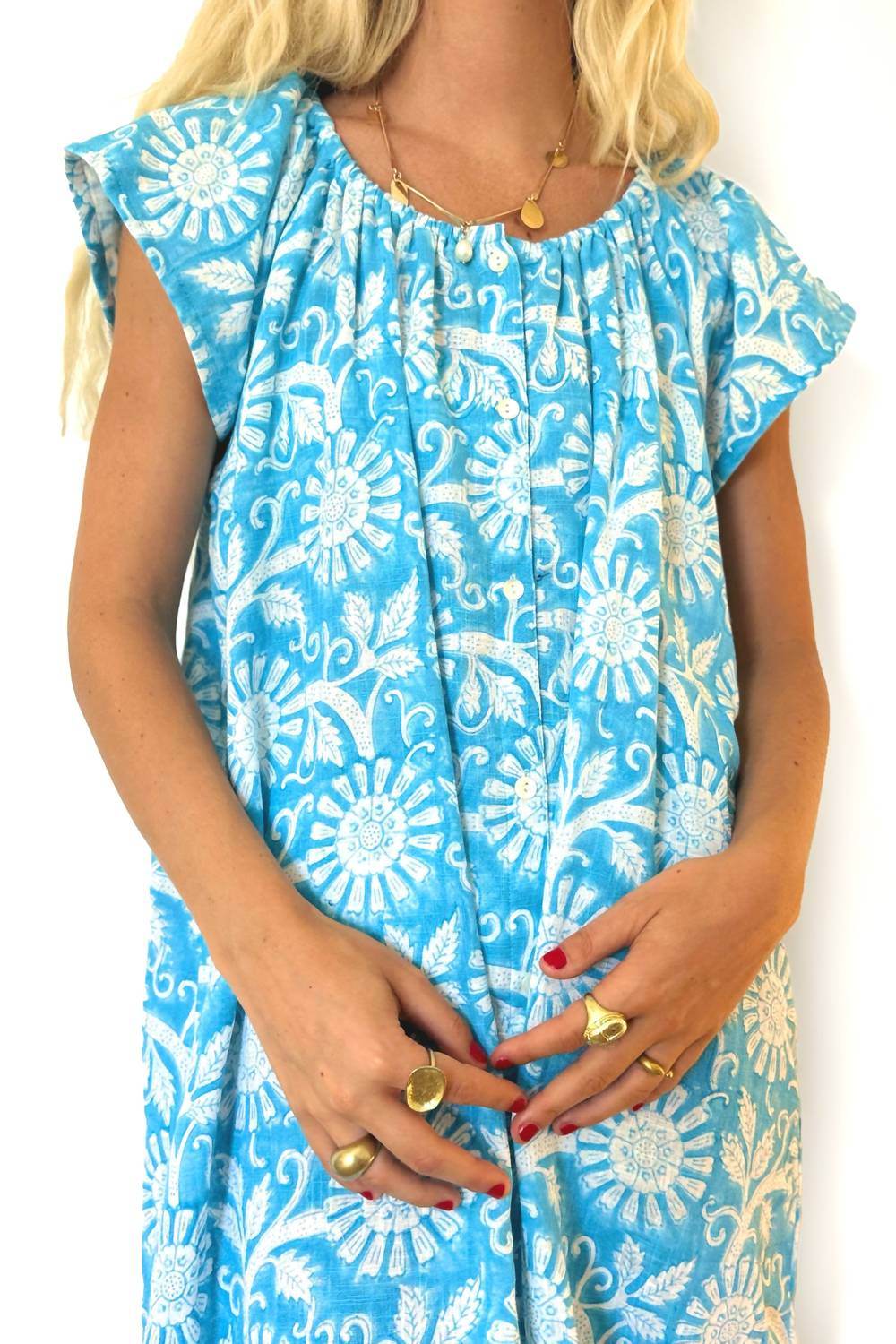 Joshi - Gauze Sea Dress - Rack Hunt -