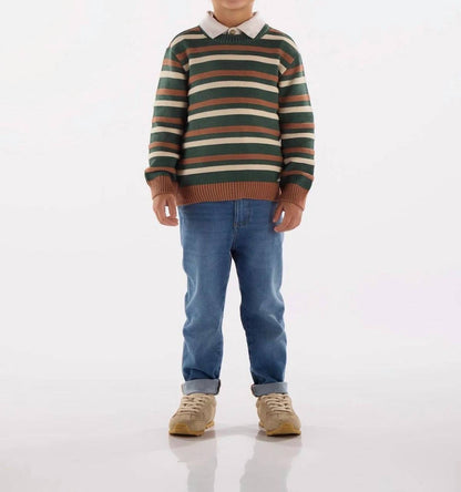 Striped Knitted Sweater