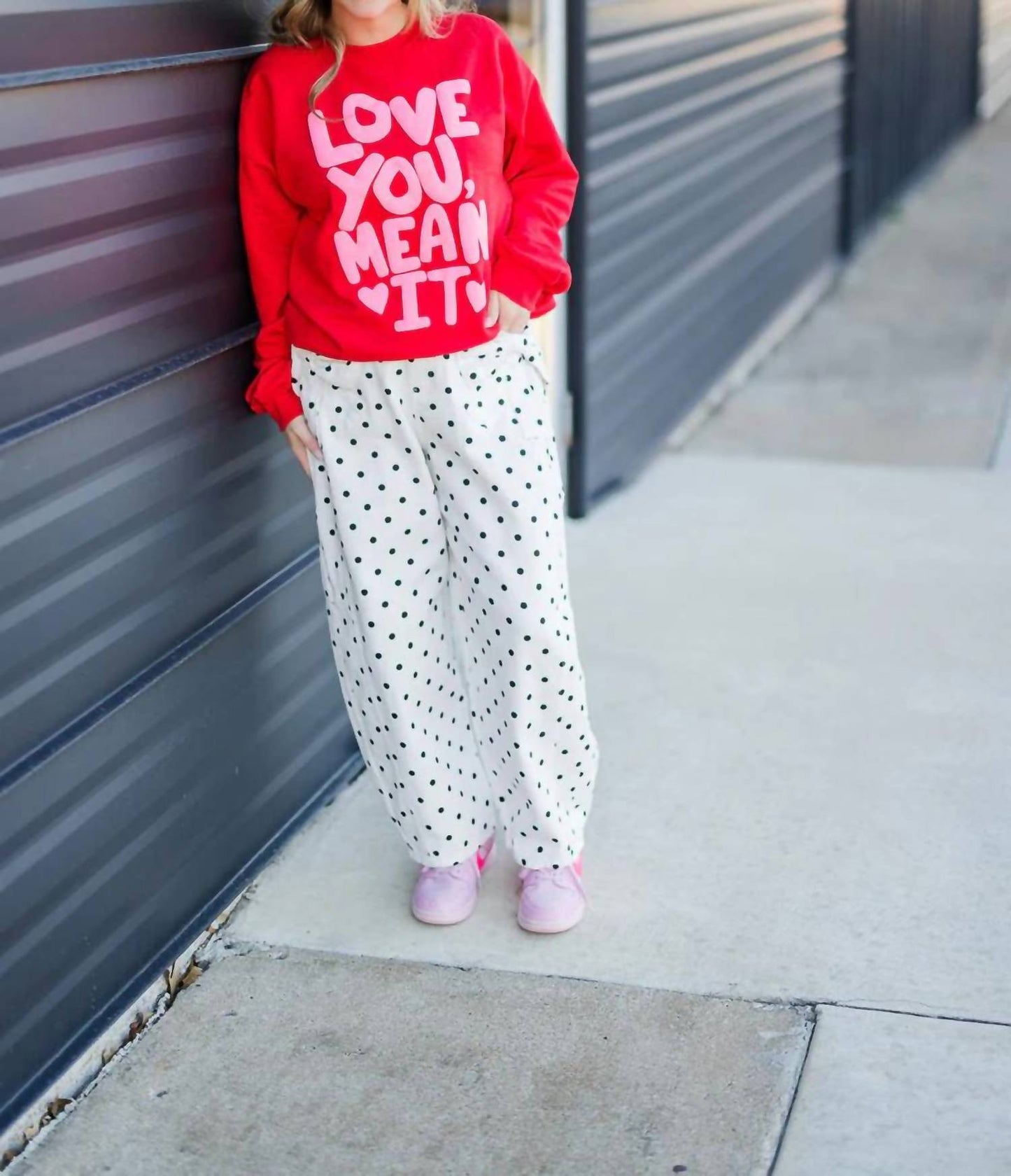 Love You Long Sleeve Sweatshirt