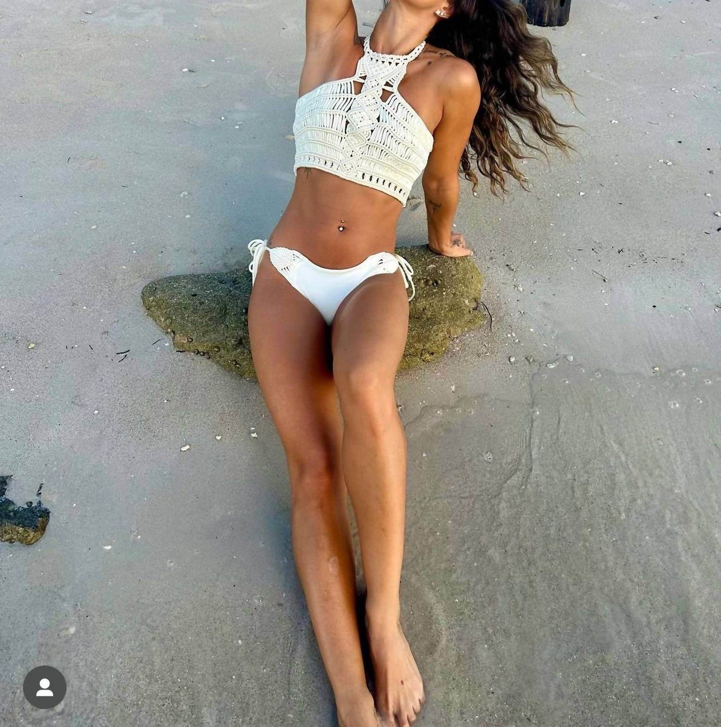 Zoew - Mermaid Cropped Handmade 2 Piece Set - Rack Hunt -