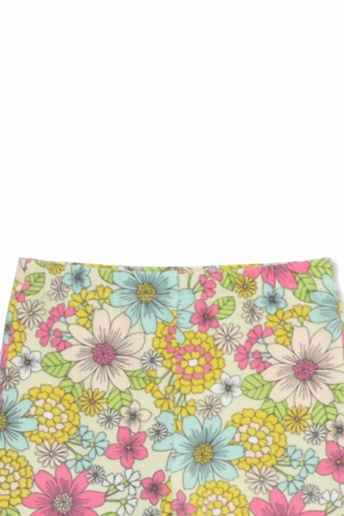 Kid's Retro Floral Pant Set