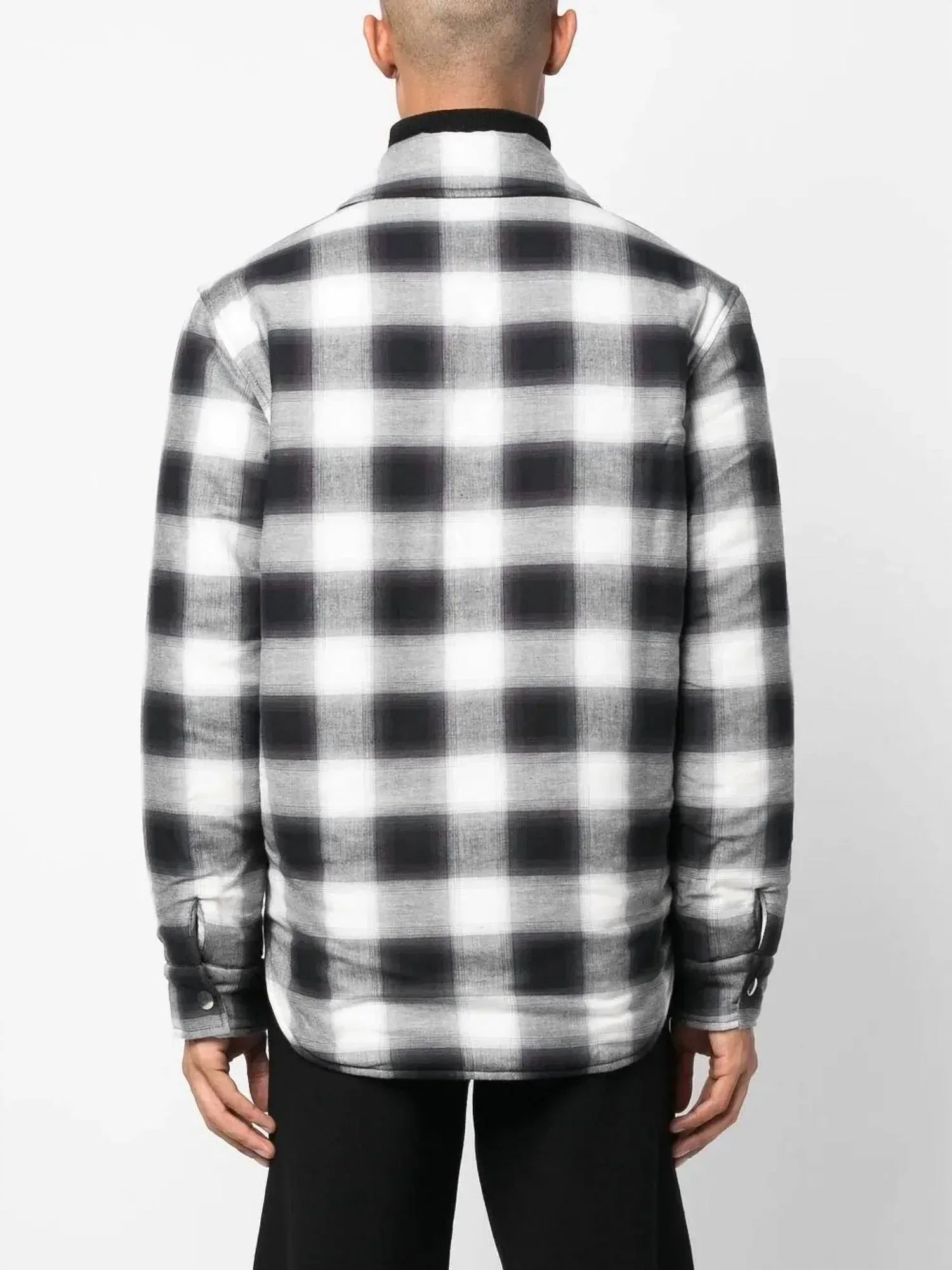 Sandro - Grunge Check Overshirt Jacket - Rack Hunt