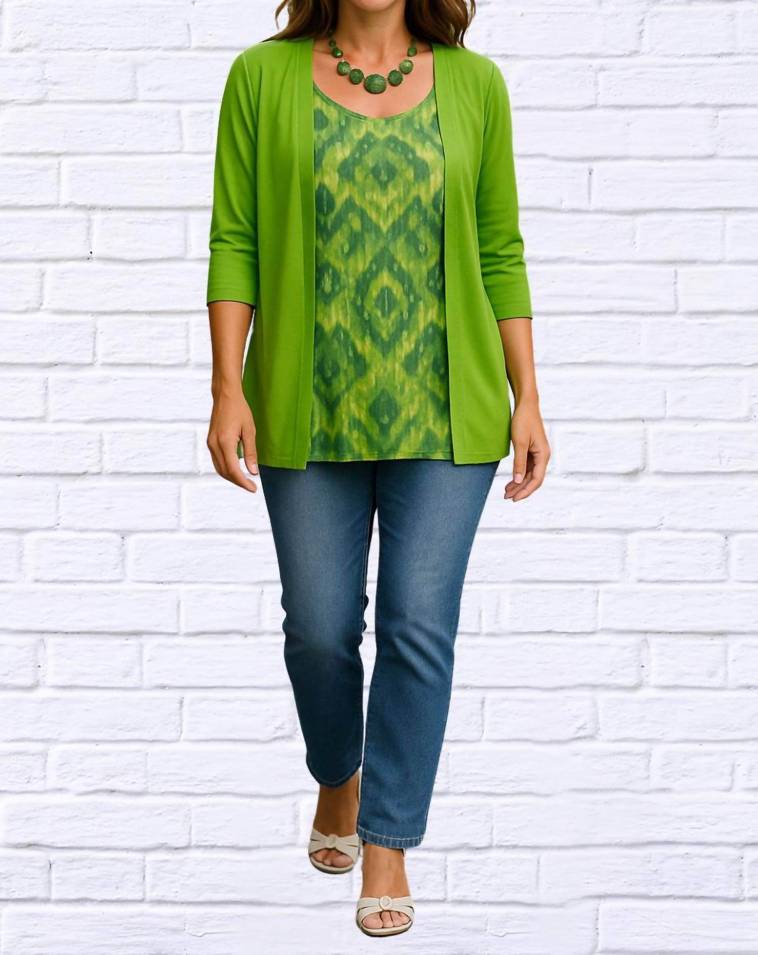 Calypso - Sleeveless Swing Cami Top - Rack Hunt -