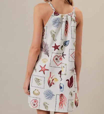 Seaside Patchwork Dress