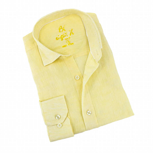 Men's Linen Button Down Shirt