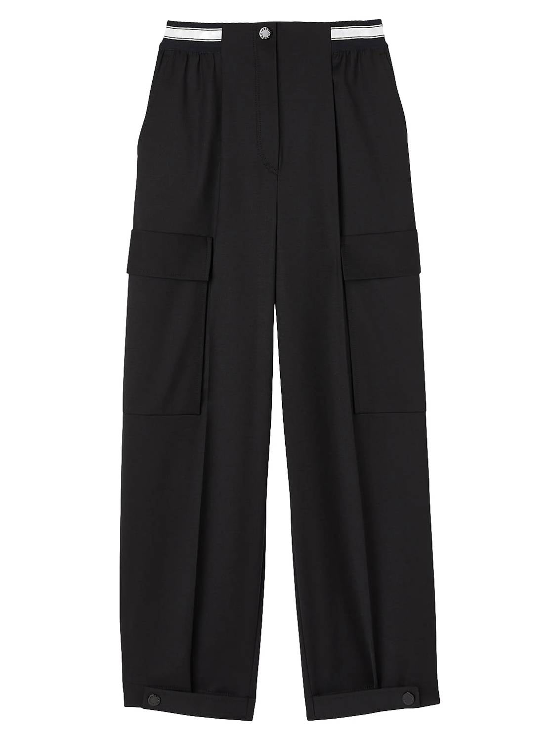 Pre-loved Wide Leg Twill Cargo Pant