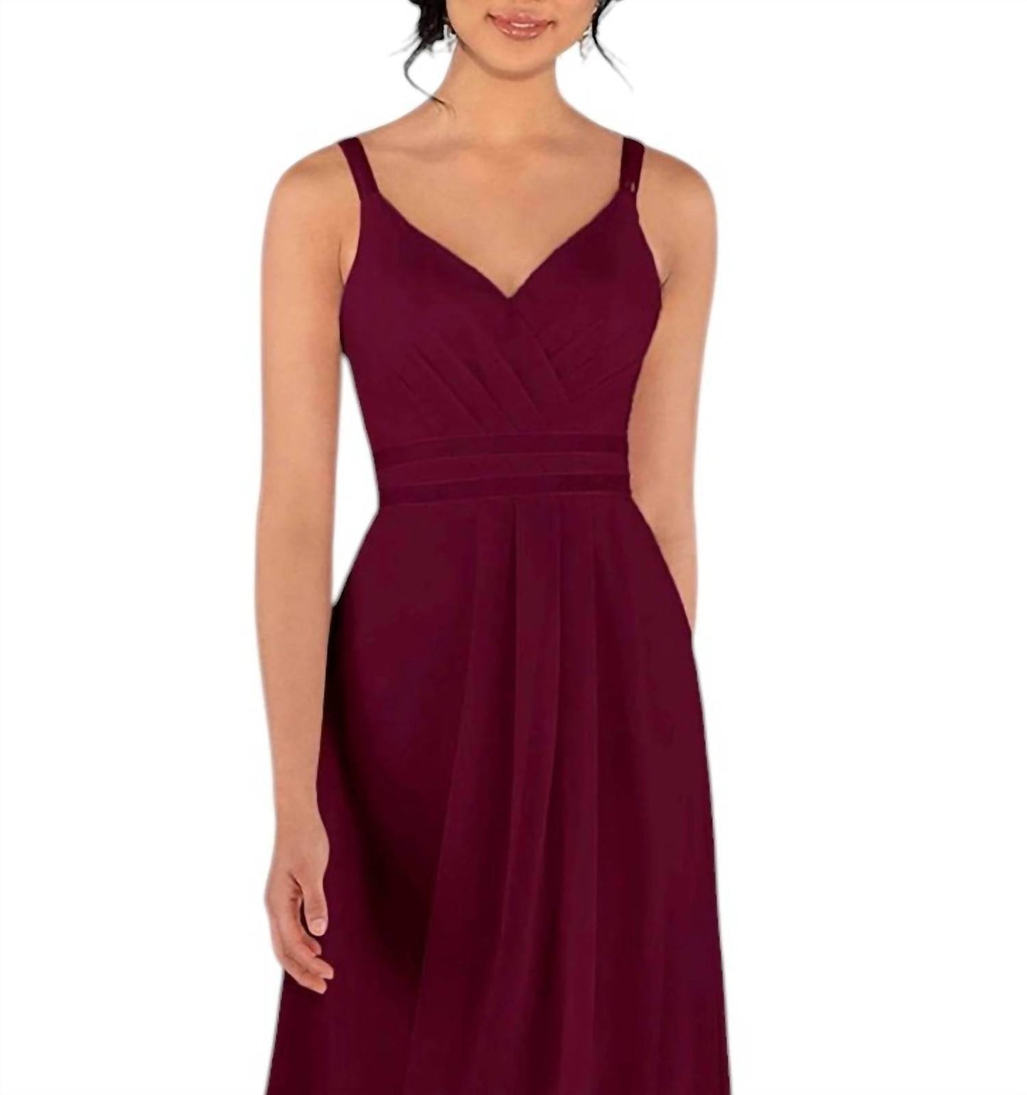 Sorella Vita - Classic Bridesmaid Dress with Velvet Detail - Rack Hunt