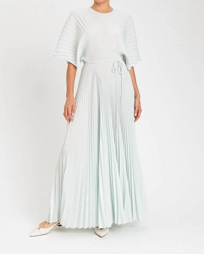 Celeste Pleated Midi Dress