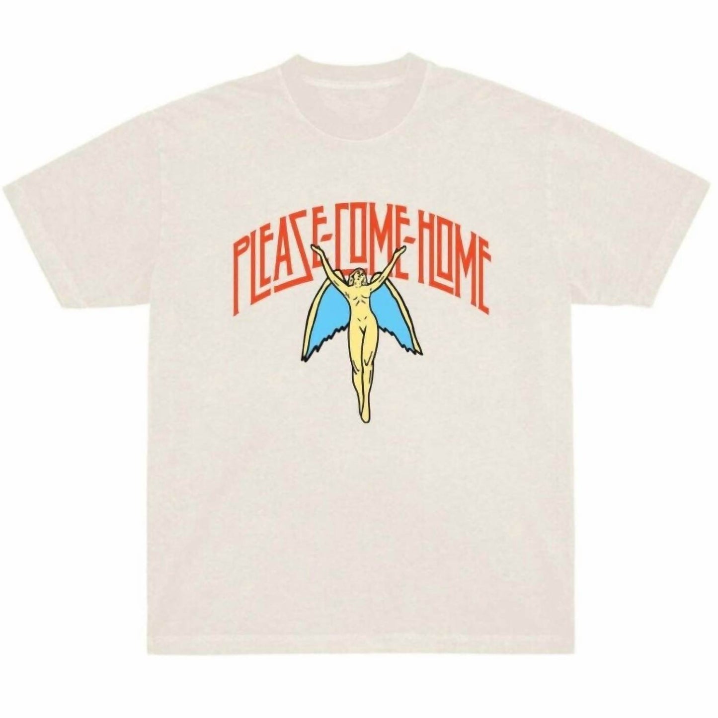Please Come Home - Men's Please Come Home Angel Tee - Rack Hunt -