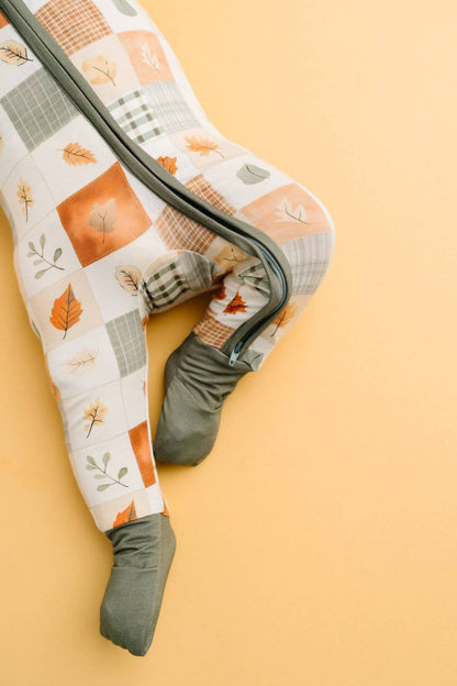 Kid's Autumn Patchwork Bamboo Sleeper