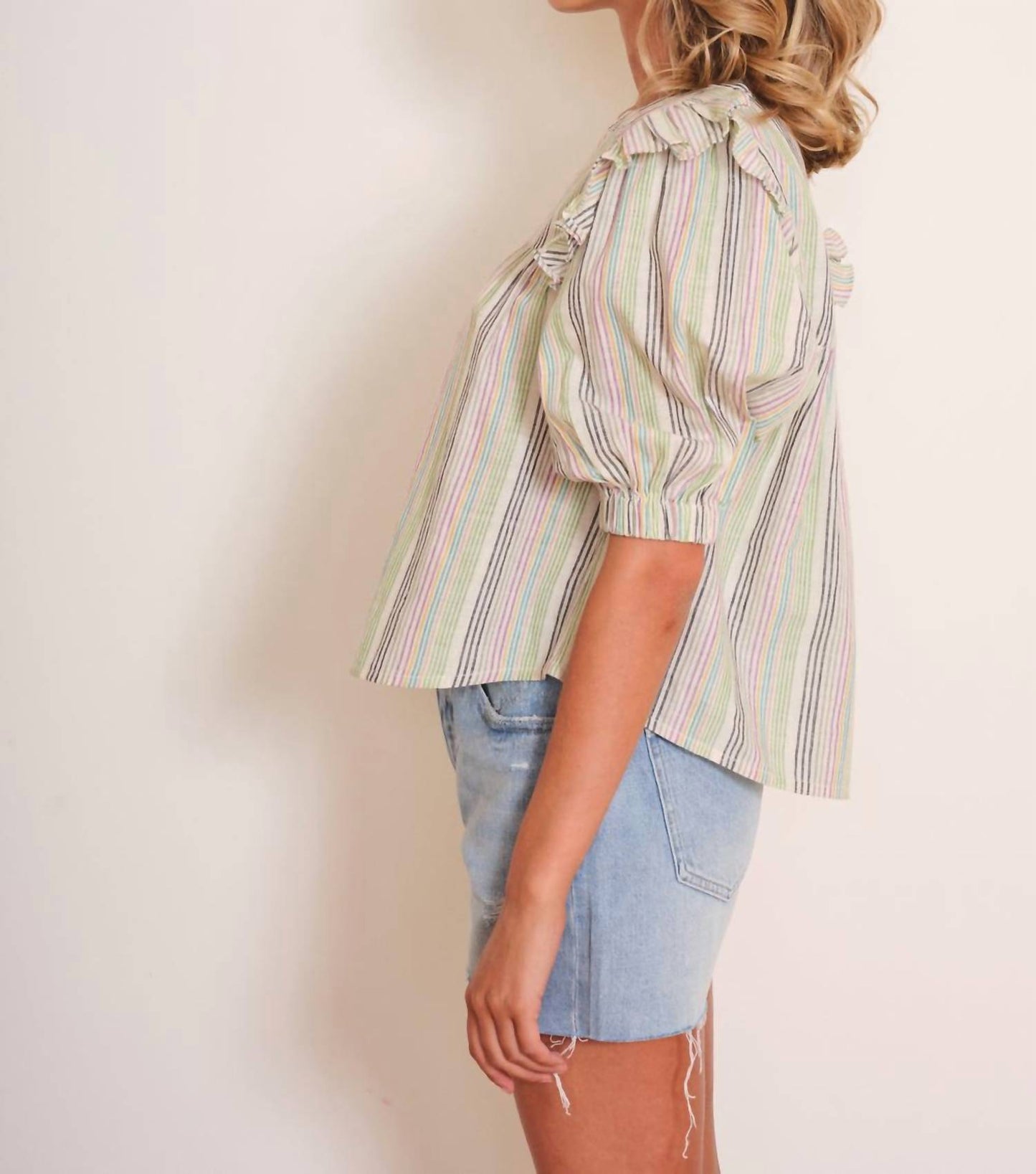 Janice 3/4 Sleeves Top