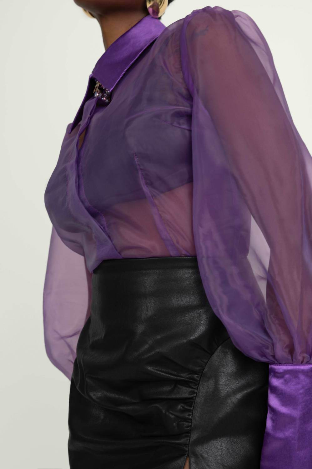 Ciao by CC - Nora Sheer Blouse - Rack Hunt