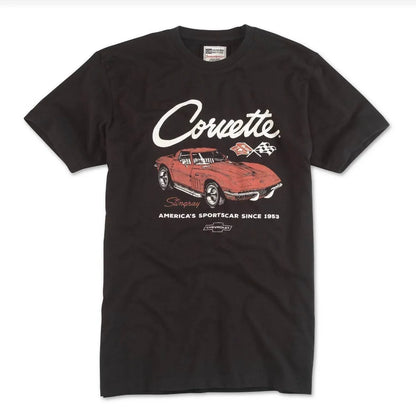 AMERICAN NEEDLE - Chevrolet Corvette Burton Tee - Rack Hunt