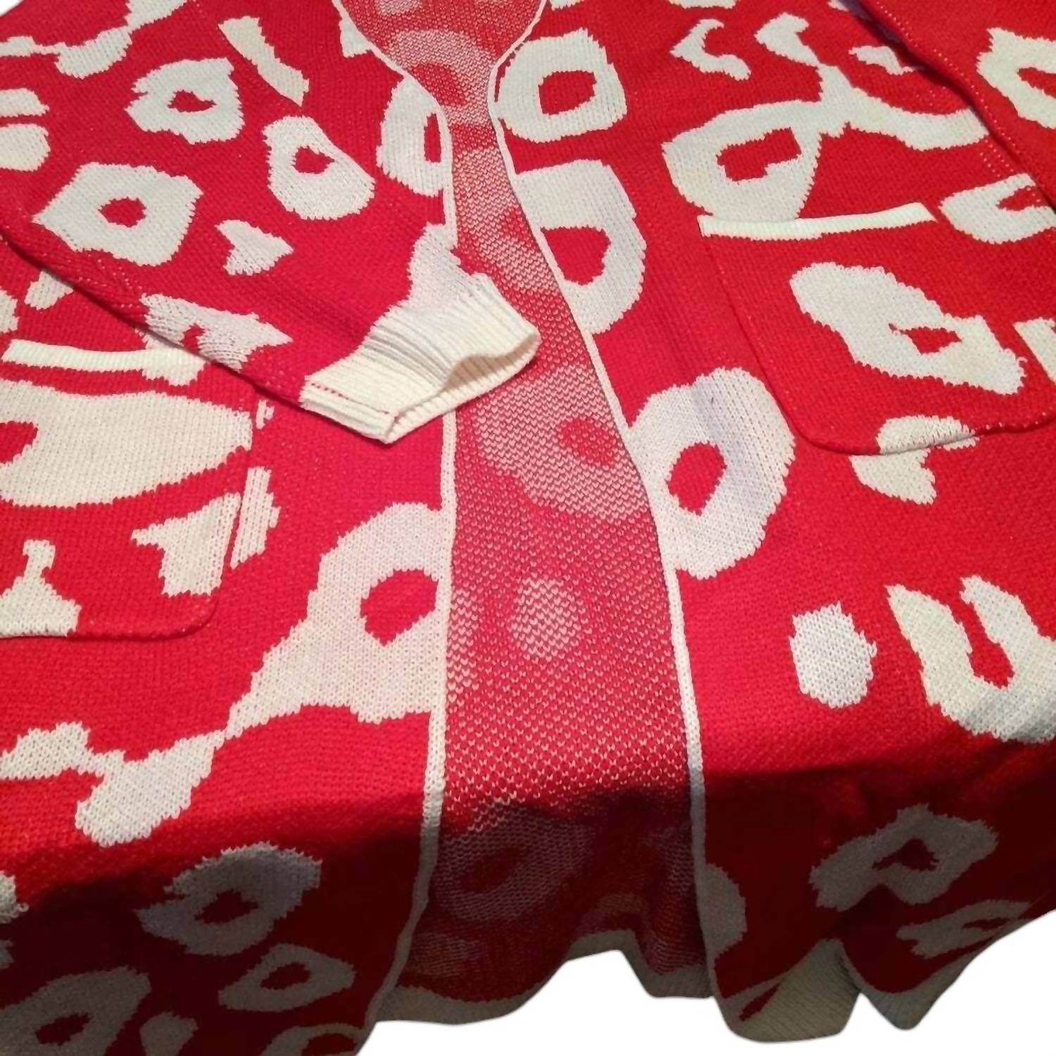 Kara and Kate - Open Front Leopard Print Cardigan - Rack Hunt -