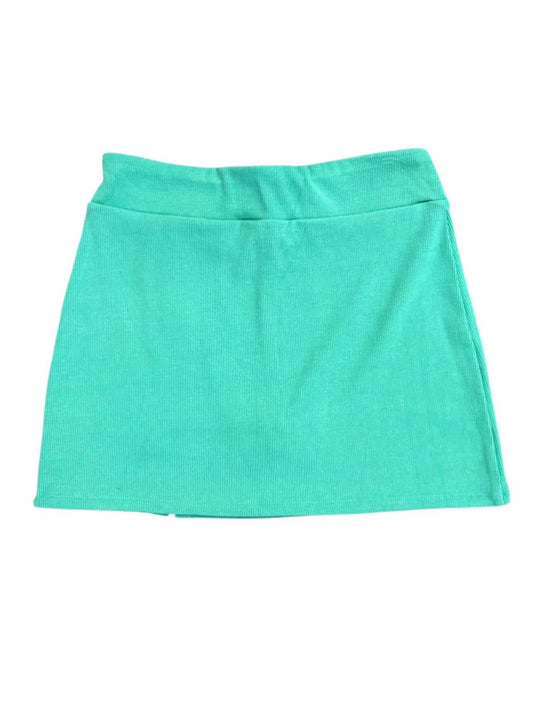 Girl's Rayon Rib Skort