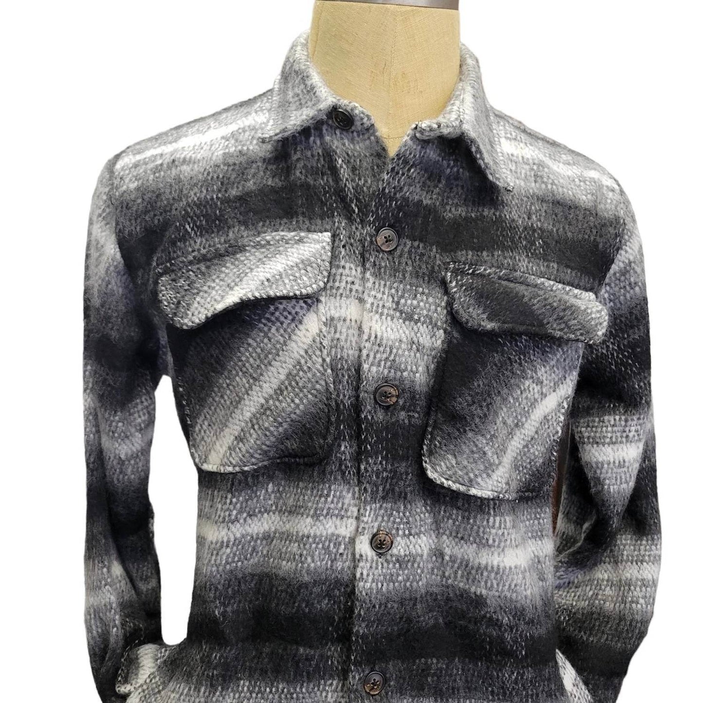 RNT23 - Men's Cotton Polyester Shirt Jacket - Rack Hunt -