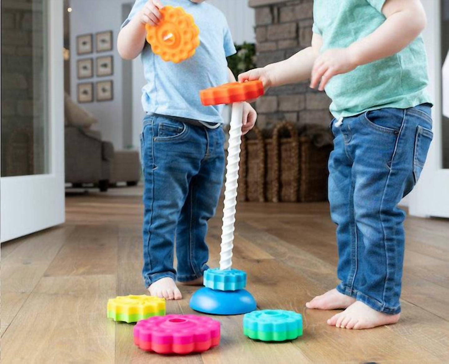 Kid's Spin Again Stacking Toy