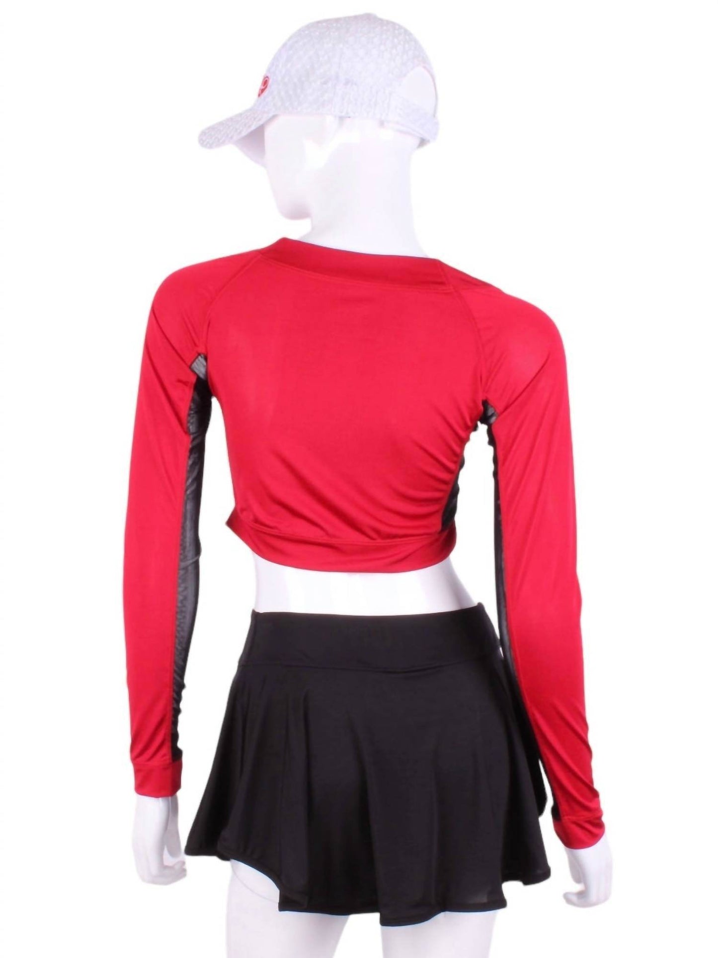 Love Love Tennis - Women's Mesh Crop Top - Rack Hunt