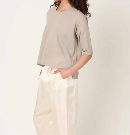 Cotton Half Sleeve Pullover