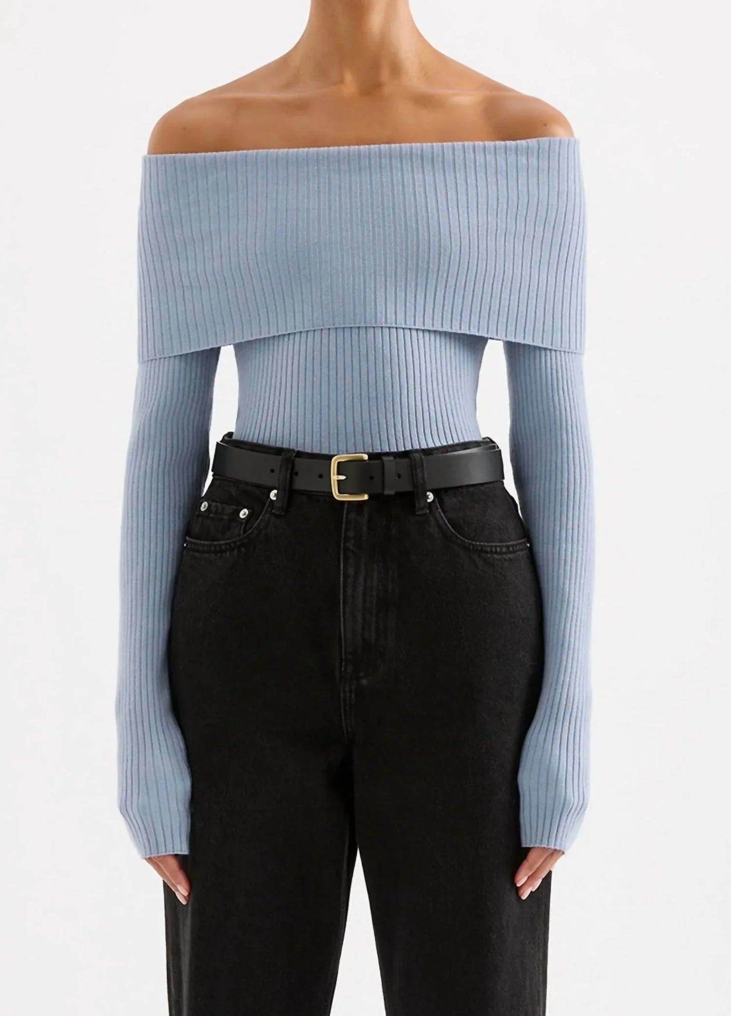 Nude Lucy - Krishna Off Shoulder Knit Top - Rack Hunt