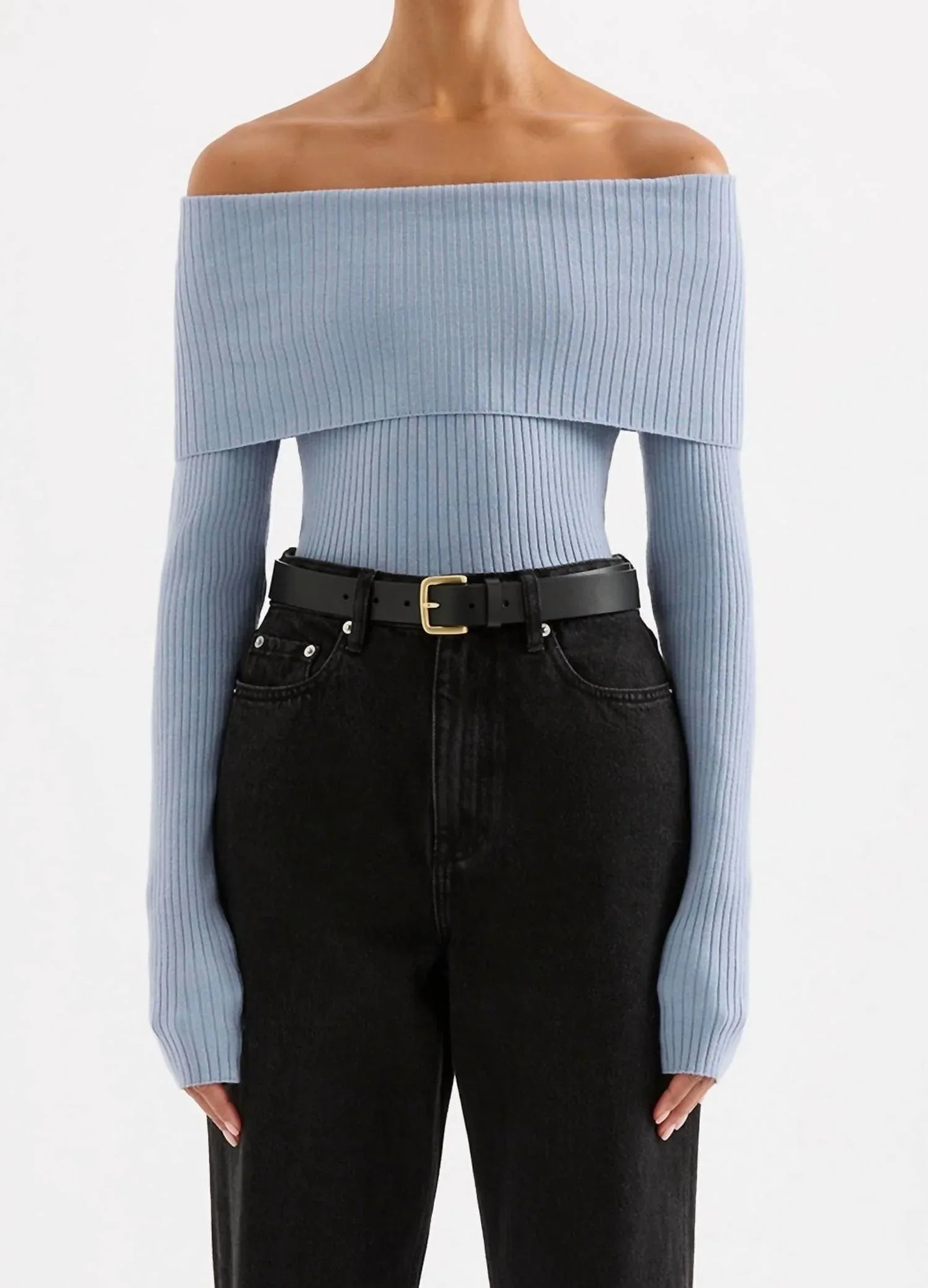 Nude Lucy - Krishna Off Shoulder Knit Top - Rack Hunt