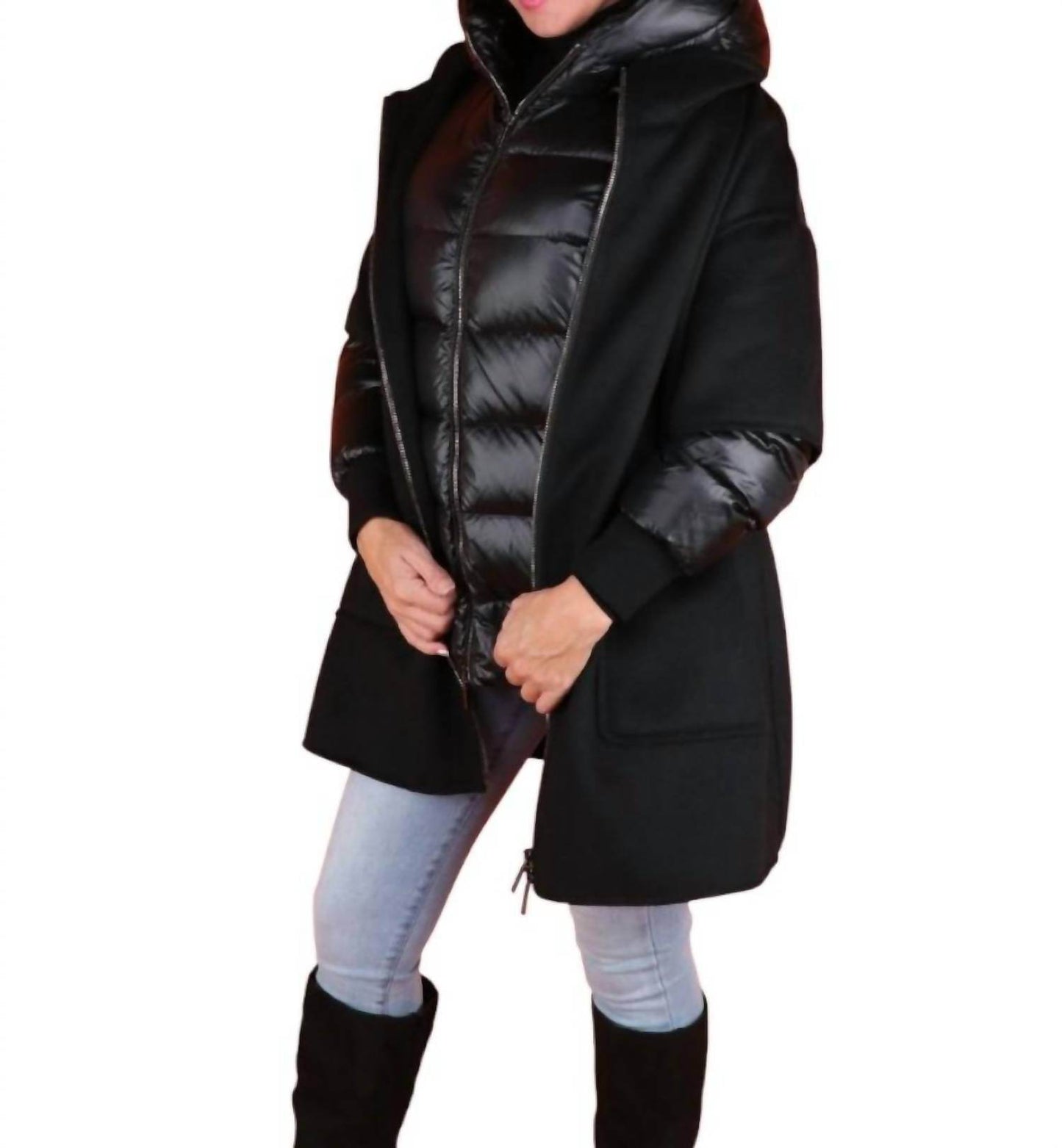 MooRER - Fabula-cwr Ladies Down 3-in-1 Coat - Rack Hunt
