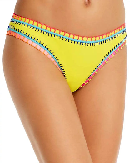 Platinum Swimwear - Stitched Scoop Bikini Bottoms - Rack Hunt
