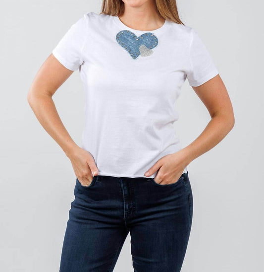 Suzy T - Women's Nina Double Heart Top - Rack Hunt -