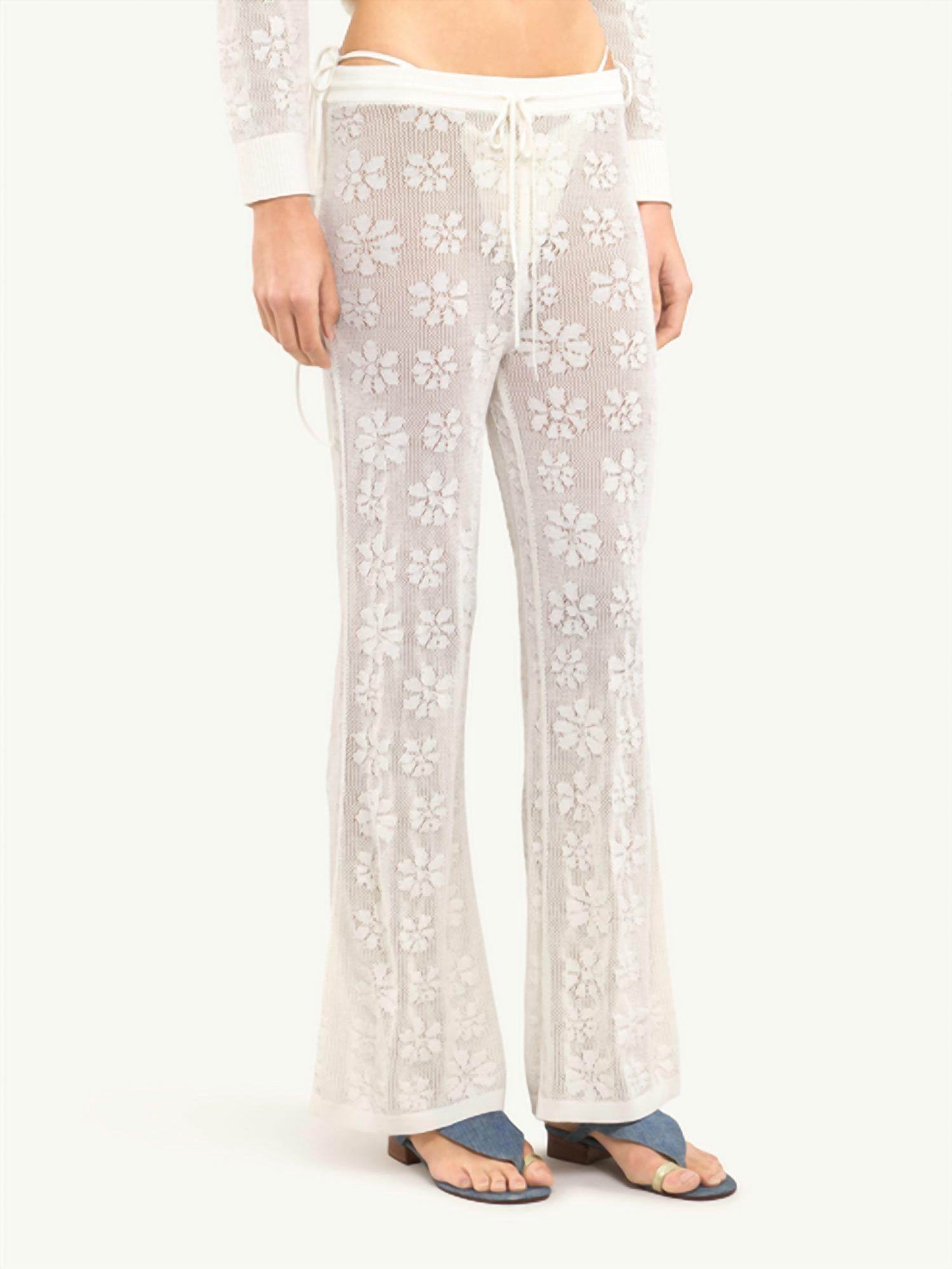 Asta Resort - Delilah Crochet Pant - Rack Hunt