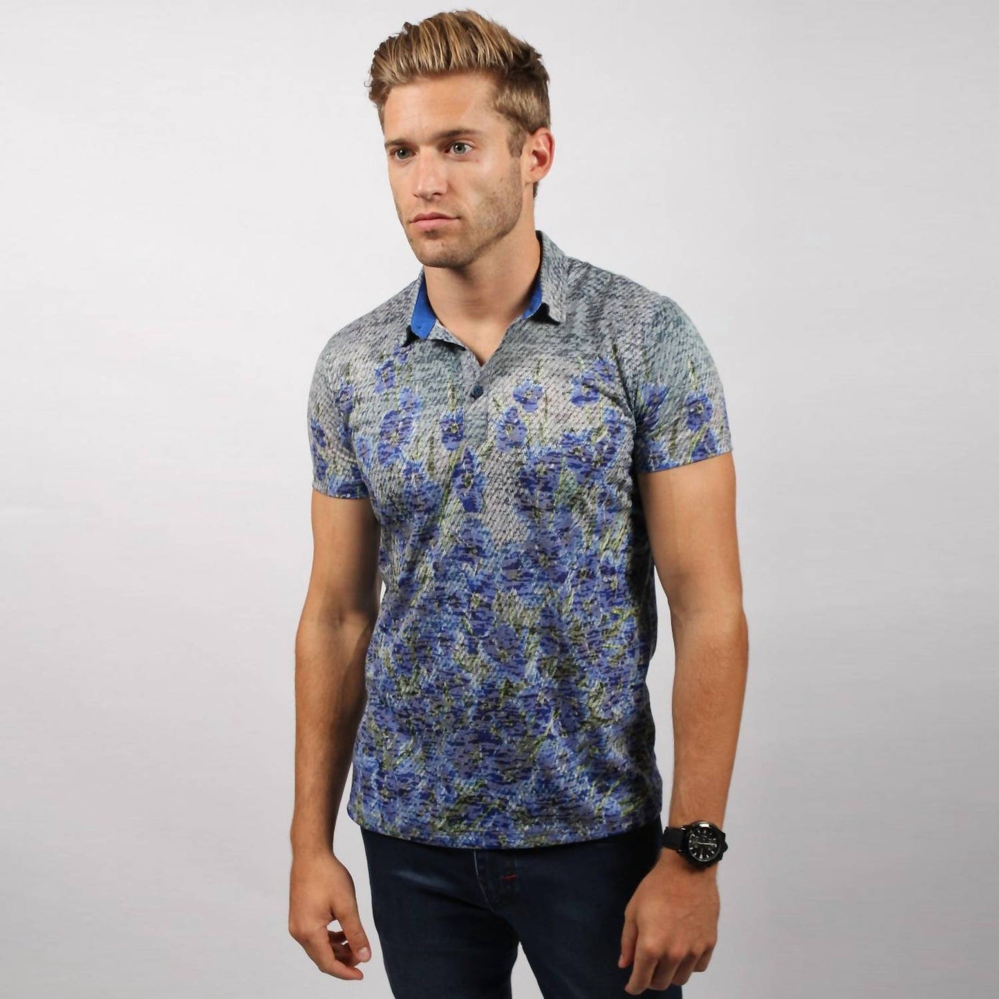Print Polo Shirt
