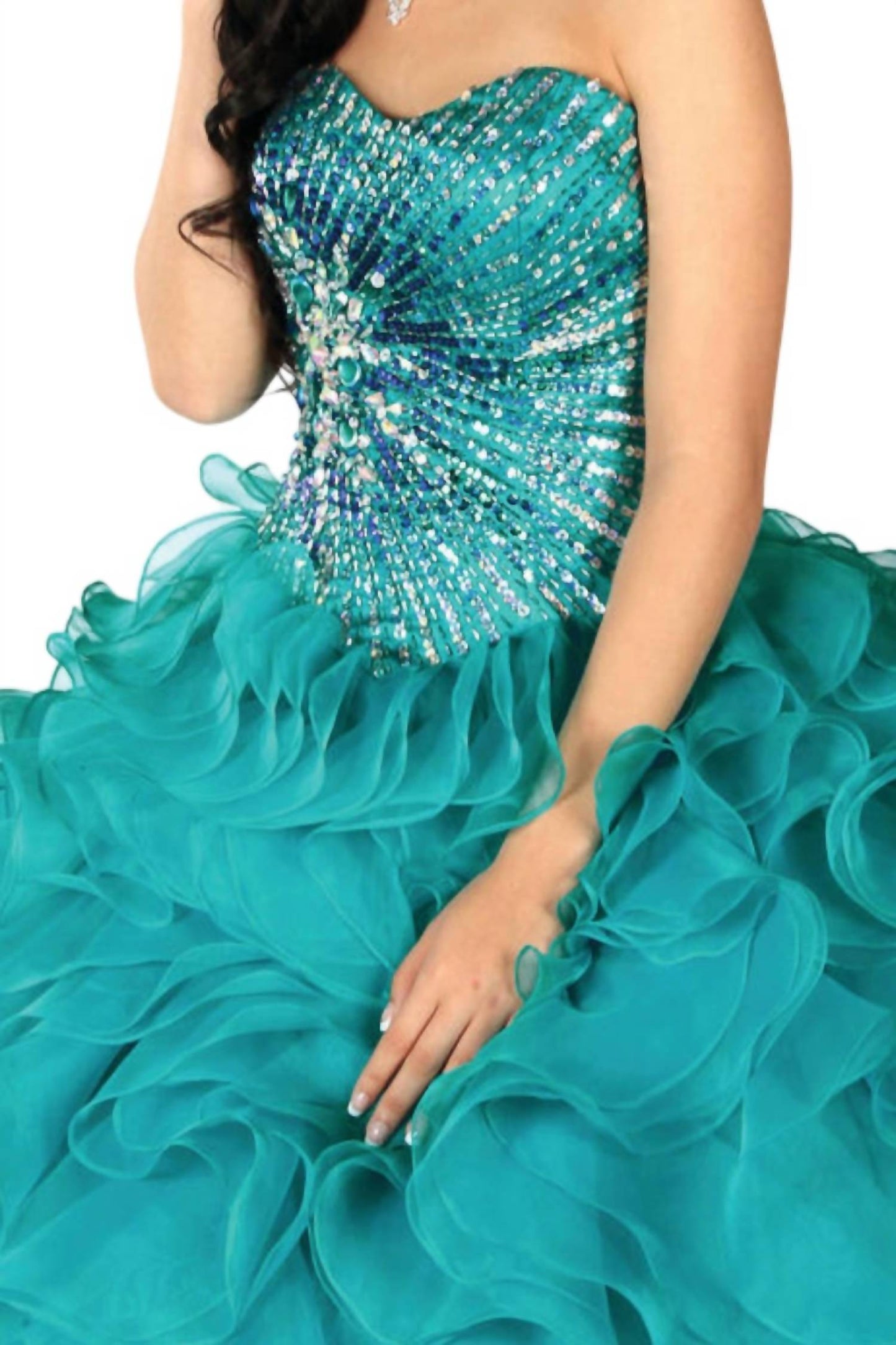 Envious Quinceanera Maxi Dress