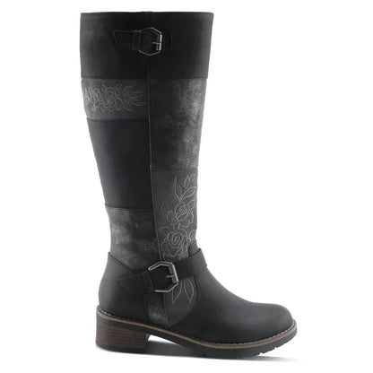 WOMEN'S COLLAGE TALL BOOTS